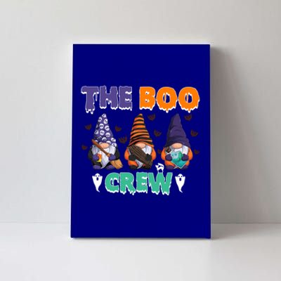 The Boo Crew Gnomes Gnome Halloween Pumpkin Gift Canvas