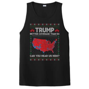 Trump Better Coverage Than 5g Ugly Christmas Funny Gift PosiCharge Competitor Tank