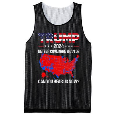 Trump Better Coverage Than 5g Can You Hear Us Now Politics Mesh Reversible Basketball Jersey Tank