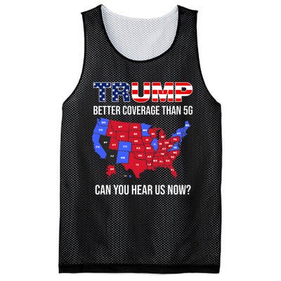 Trump Better Coverage Than 5g Can You Hear Us Now Usa Map Mesh Reversible Basketball Jersey Tank