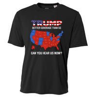 Trump Better Coverage Than 5g Can You Hear Us Now Retro Cooling Performance Crew T-Shirt