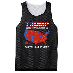 Trump Better Coverage Than 5g Can You Hear Us Now Retro Mesh Reversible Basketball Jersey Tank