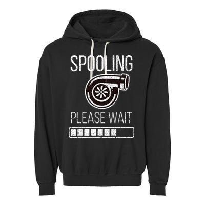 Turbo Boost Car Auto Father Dad Funny Mechanic Tuner JDM Rpm Garment-Dyed Fleece Hoodie
