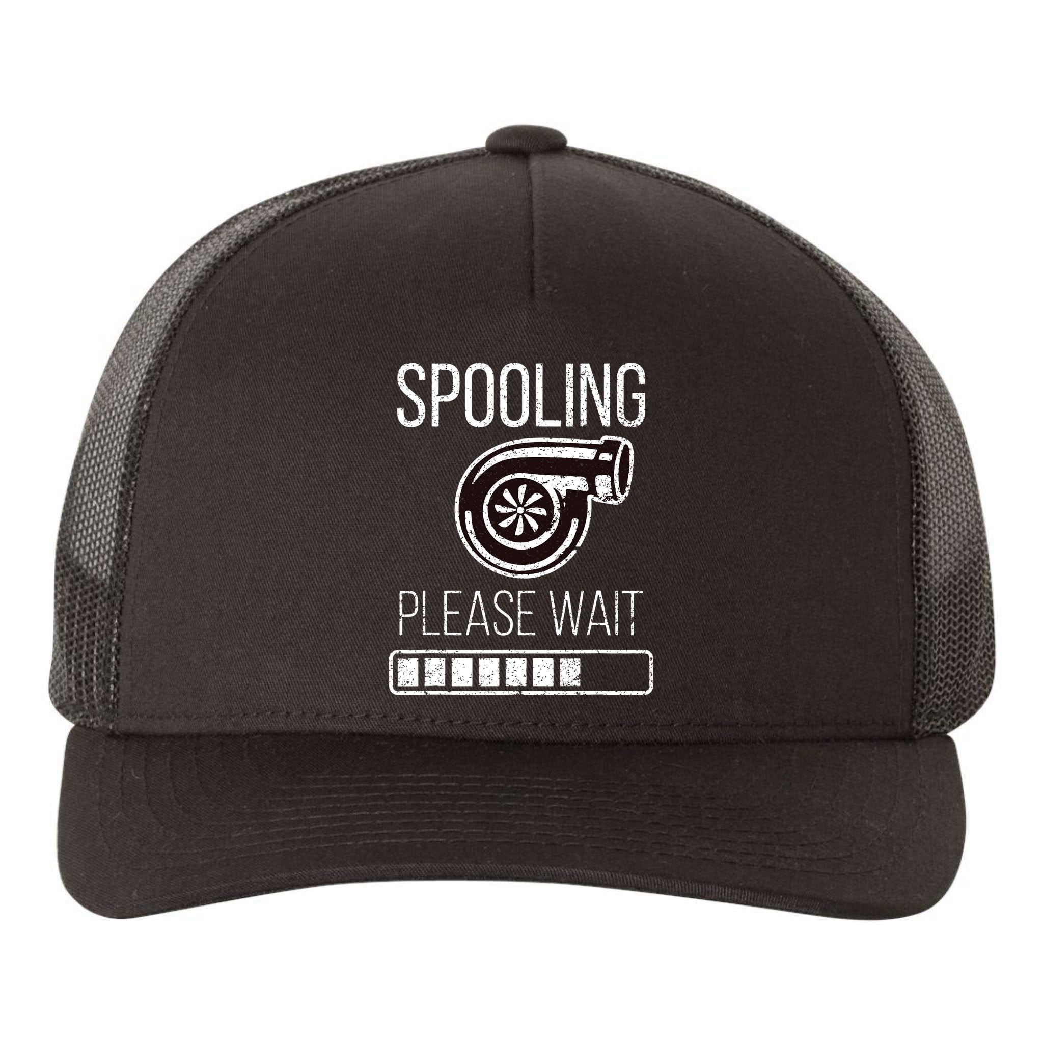 Turbo Boost Car Auto Father Dad Funny Mechanic Tuner JDM Rpm Yupoong Adult 5-Panel Trucker Hat