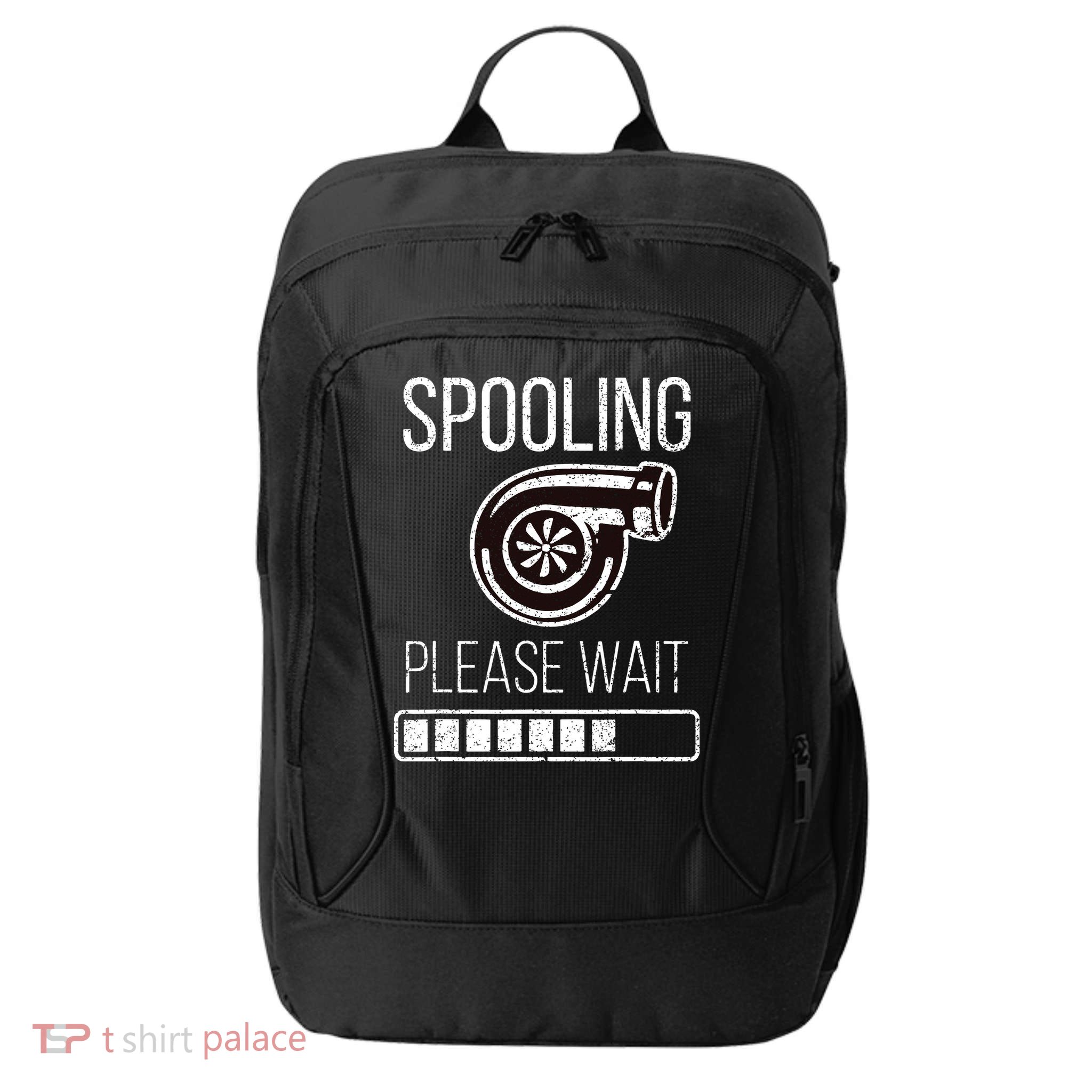 Turbo Boost Car Auto Father Dad Funny Mechanic Tuner JDM Rpm City Backpack