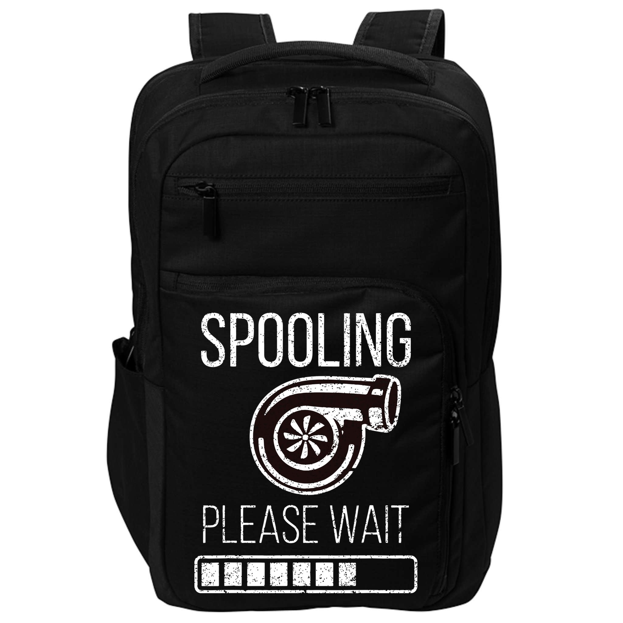 Turbo Boost Car Auto Father Dad Funny Mechanic Tuner JDM Rpm Impact Tech Backpack