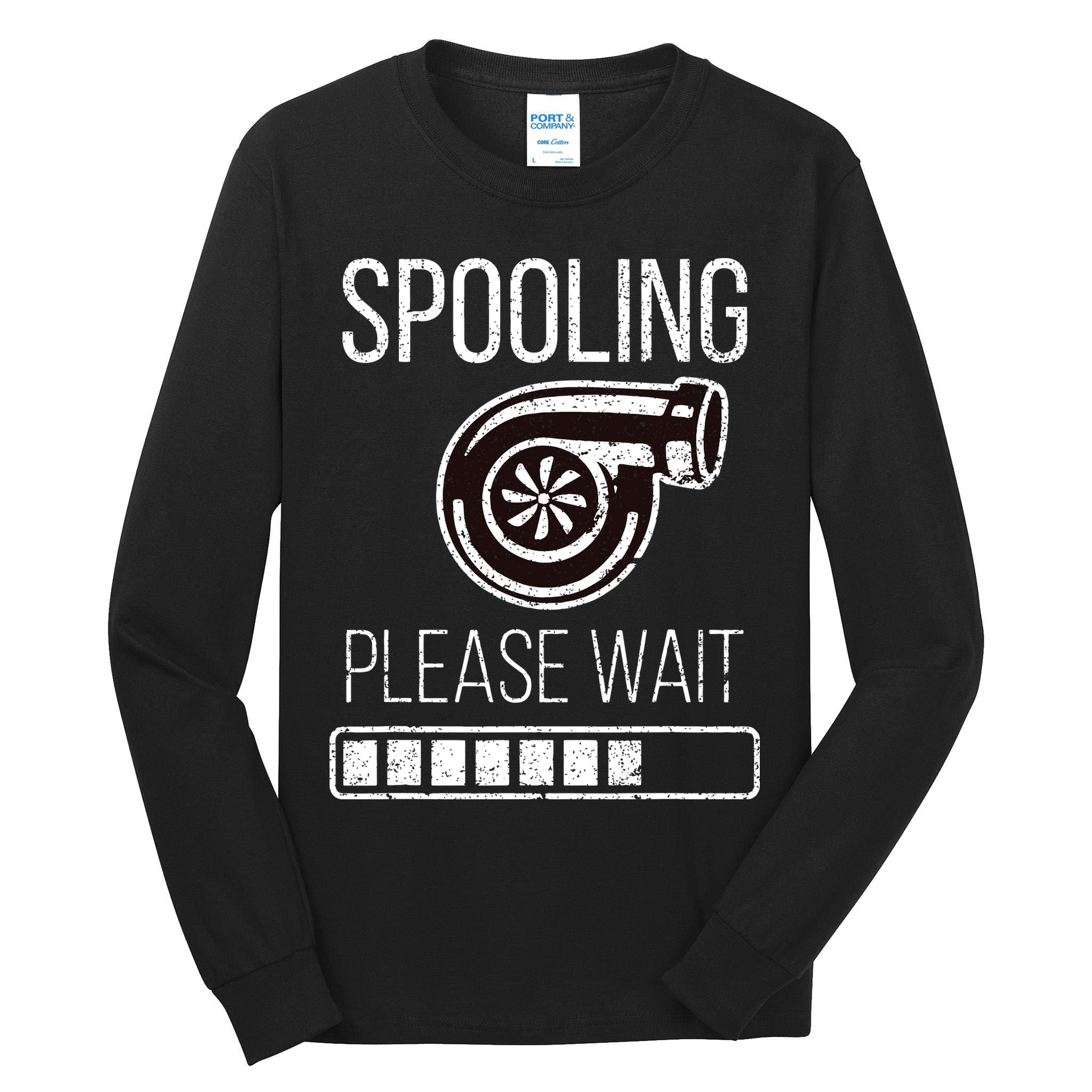Turbo Boost Car Auto Father Dad Funny Mechanic Tuner JDM Rpm Tall Long Sleeve T-Shirt