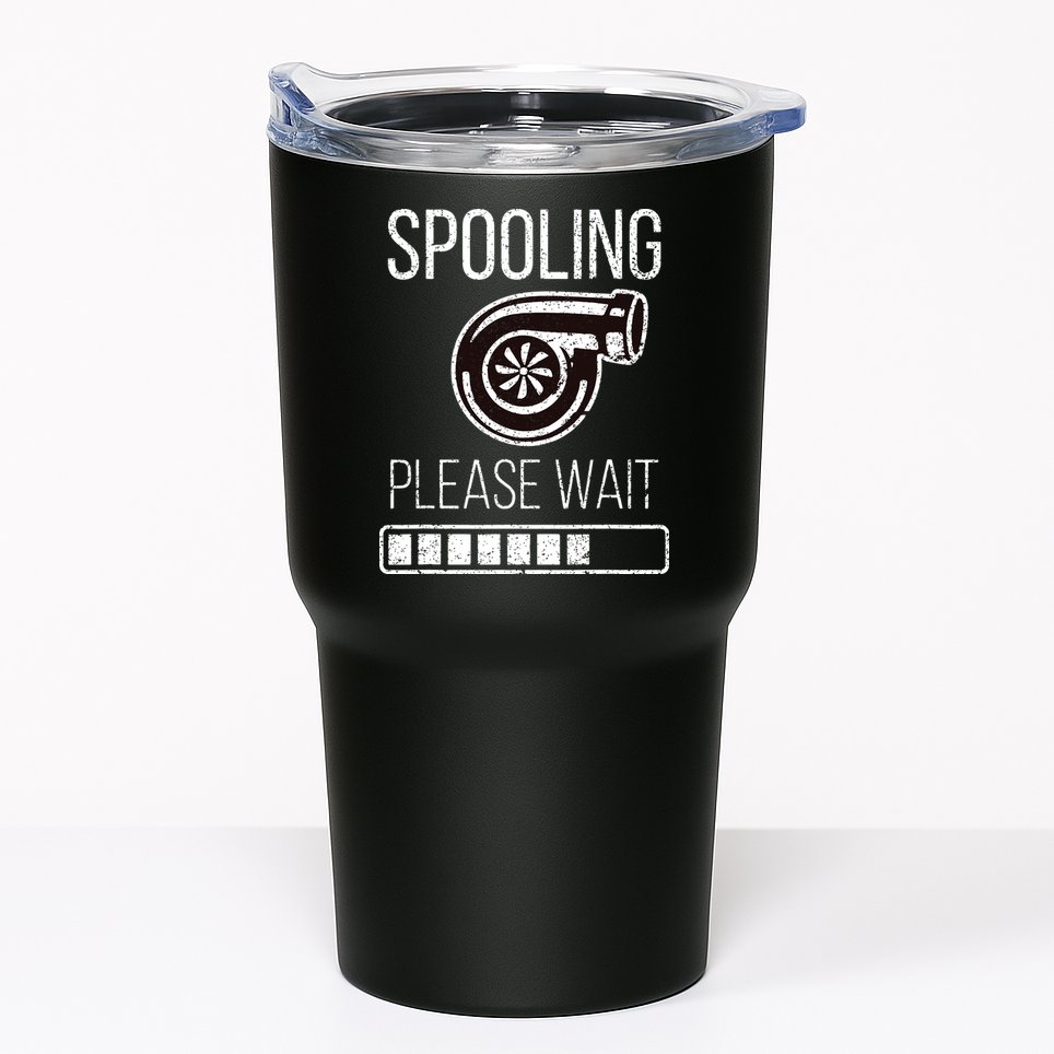 Turbo Boost Car Auto Father Dad Funny Mechanic Tuner JDM Rpm Tumbler
