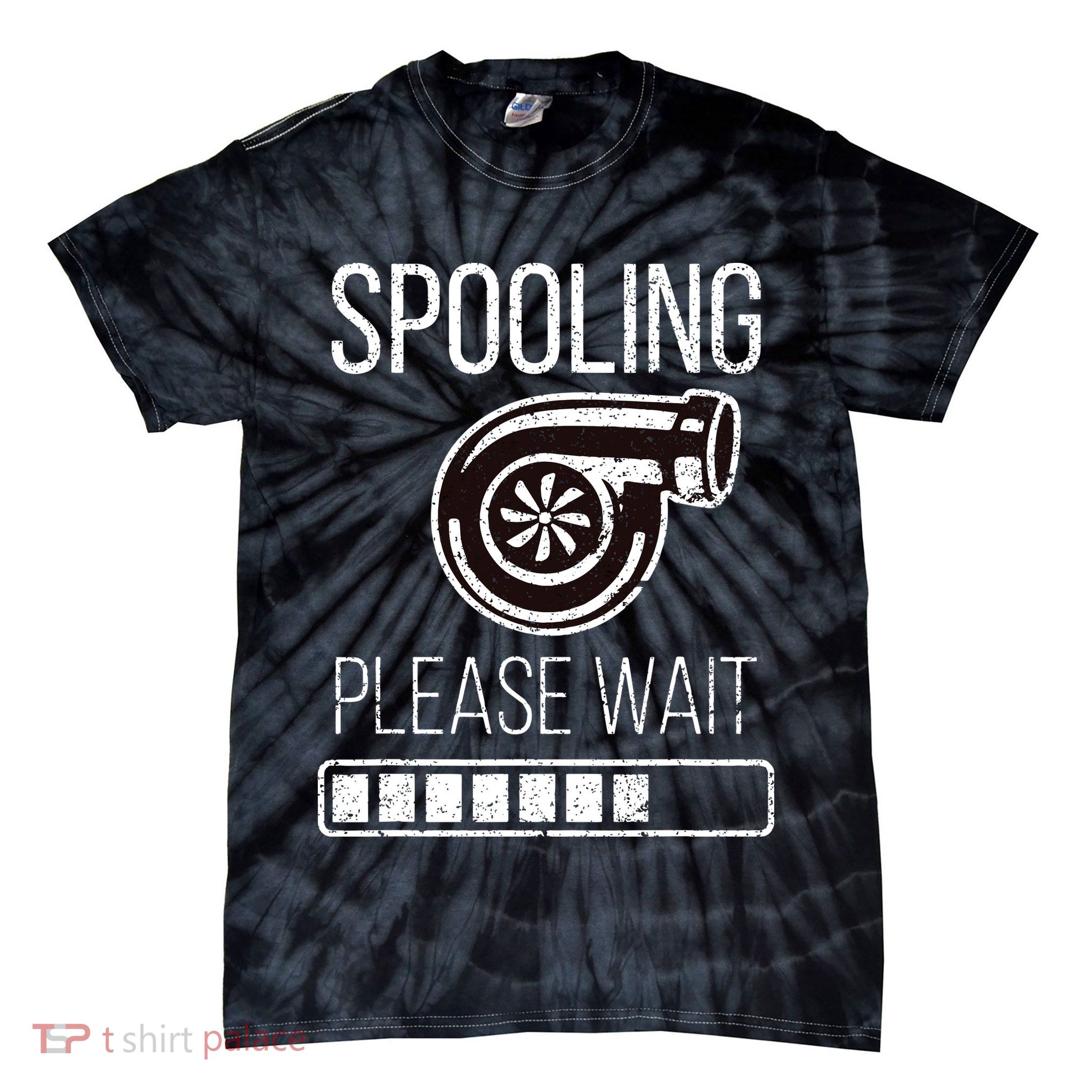 Turbo Boost Car Auto Father Dad Funny Mechanic Tuner JDM Rpm Tie-Dye T-Shirt