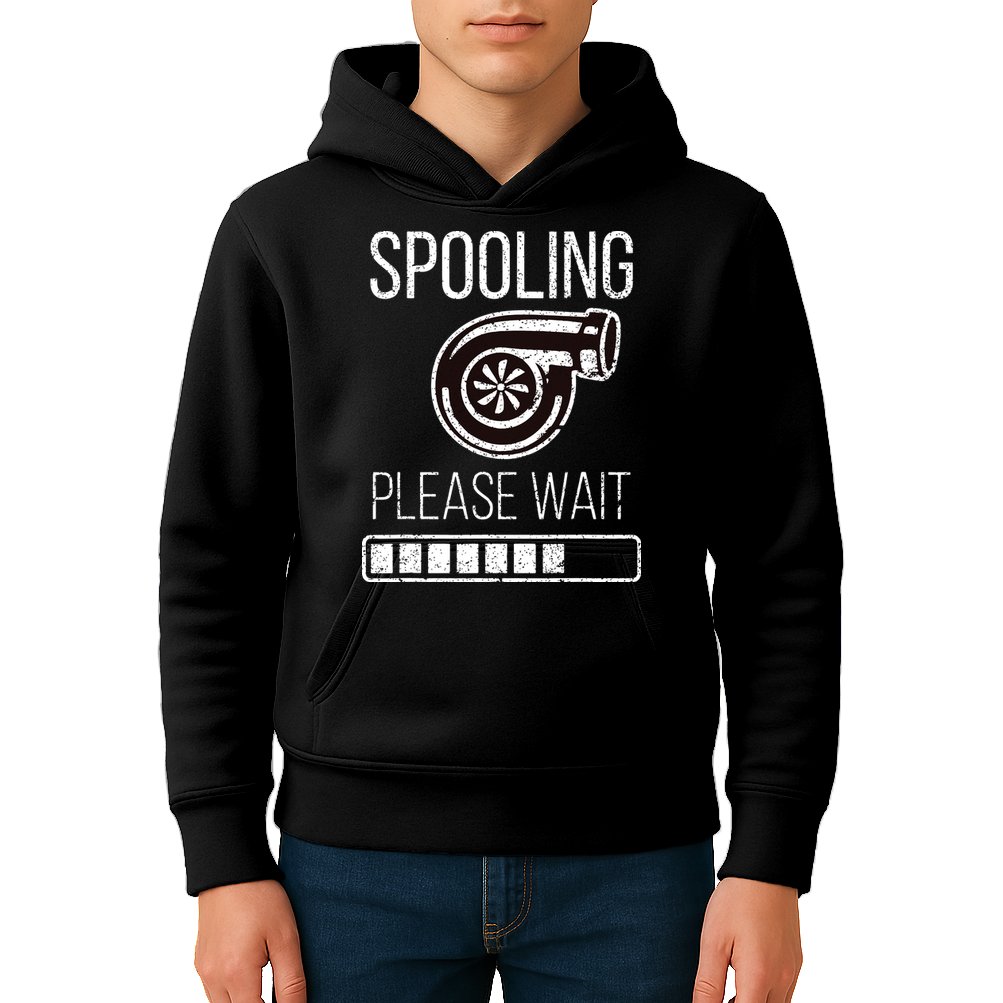 Turbo Boost Car Auto Father Dad Funny Mechanic Tuner JDM Rpm Kids Hoodie