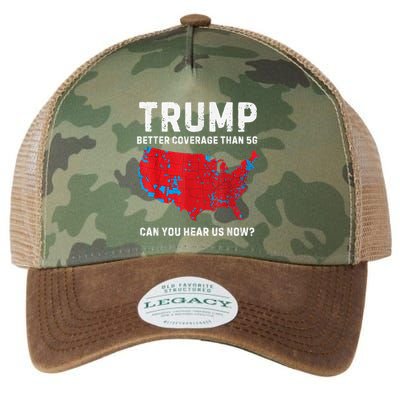 Trump Better Coverage Than 5g Can You Hear Us Now Legacy Tie Dye Trucker Hat