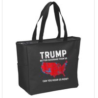 Trump Better Coverage Than 5g Can You Hear Us Now Zip Tote Bag
