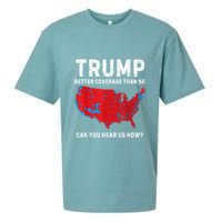 Trump Better Coverage Than 5g Can You Hear Us Now Sueded Cloud Jersey T-Shirt