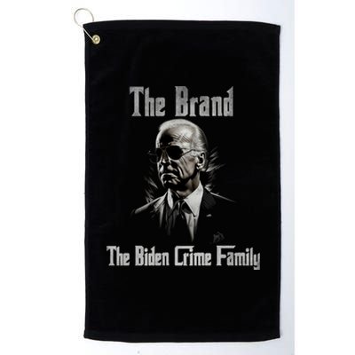 The Biden Chinese Crime Family Puppet Humor Anti Against Platinum Collection Golf Towel