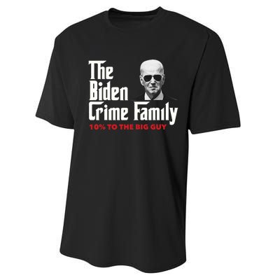 The Biden Crime Family Vintage Retro 2024 Republican Performance Sprint T-Shirt