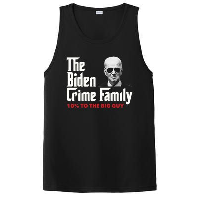 The Biden Crime Family Vintage Retro 2024 Republican PosiCharge Competitor Tank