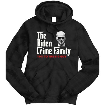 The Biden Crime Family Vintage Retro 2024 Republican Tie Dye Hoodie