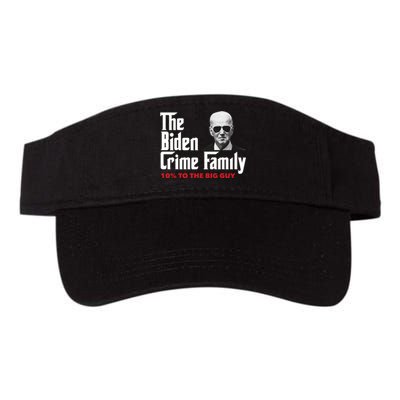 The Biden Crime Family Vintage Retro 2024 Republican Valucap Bio-Washed Visor