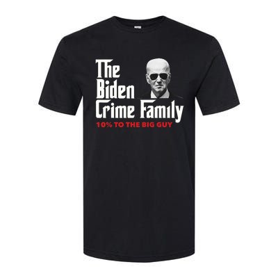 The Biden Crime Family Vintage Retro 2024 Republican Softstyle CVC T-Shirt