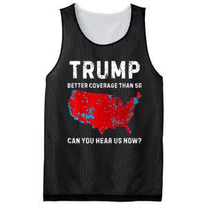 Trump Better Coverage Than 5g Can You Hear Us Now Retro Mesh Reversible Basketball Jersey Tank