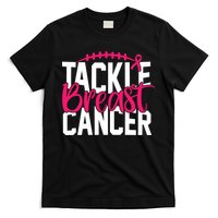 Tackle Breast Cancer Awareness Football Fan T-Shirt