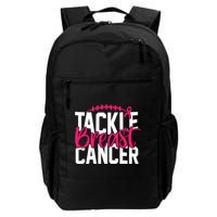 Tackle Breast Cancer Awareness Football Fan Backpack