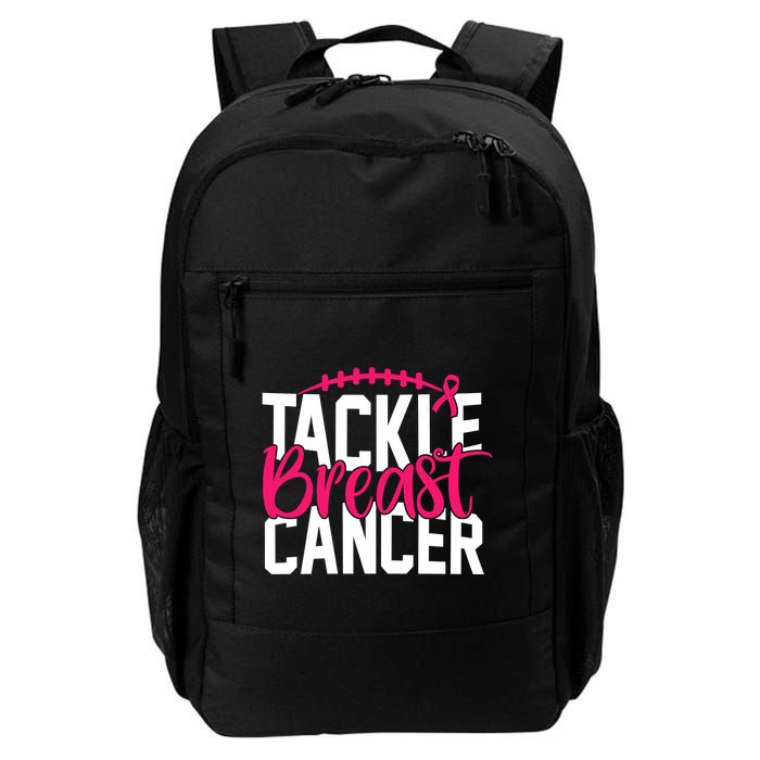 Tackle Breast Cancer Awareness Football Fan Backpack