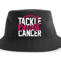 Tackle Breast Cancer Awareness Football Fan Sustainable Bucket Hat