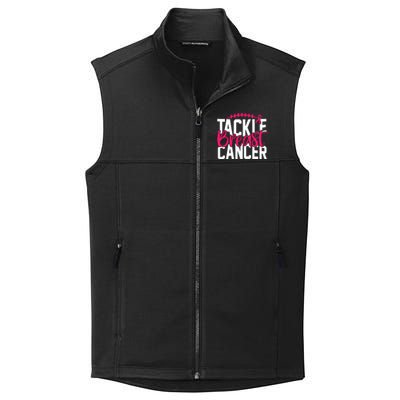 Tackle Breast Cancer Awareness Football Fan Collective Smooth Fleece Vest