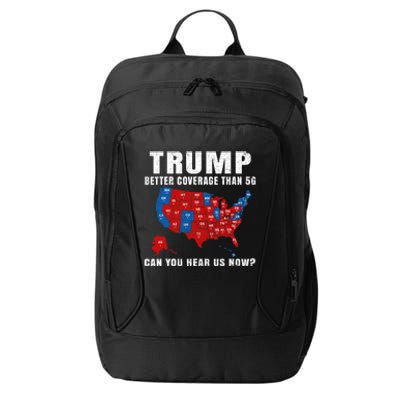 Trump Better Coverage Than 5g Can You Hear Us Now Usa Map City Backpack