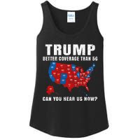 Trump Better Coverage Than 5g Can You Hear Us Now Usa Map Ladies Essential Tank