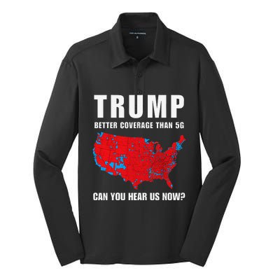 Trump Better Coverage Than 5g Can You Hear Us Now Politics Silk Touch Performance Long Sleeve Polo