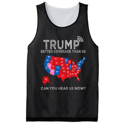 Trump Better Coverage Than 5g Can You Hear Us Now Politics Mesh Reversible Basketball Jersey Tank