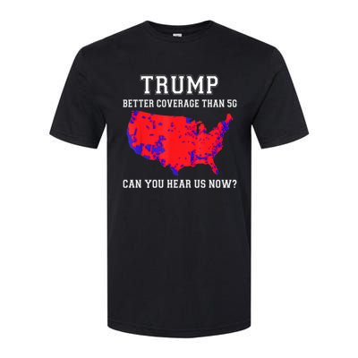 Trump Better Coverage Than 5g Can You Hear Us Now Long Sleeve Softstyle CVC T-Shirt