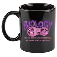Teaching Biology Cell Science Teacher Funny Quote 11oz C Handle Ceramic Mug