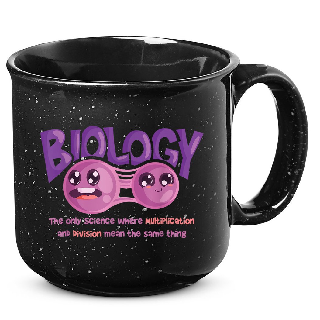 Teaching Biology Cell Science Teacher Funny Quote 15oz Campfire Ceramic Mug