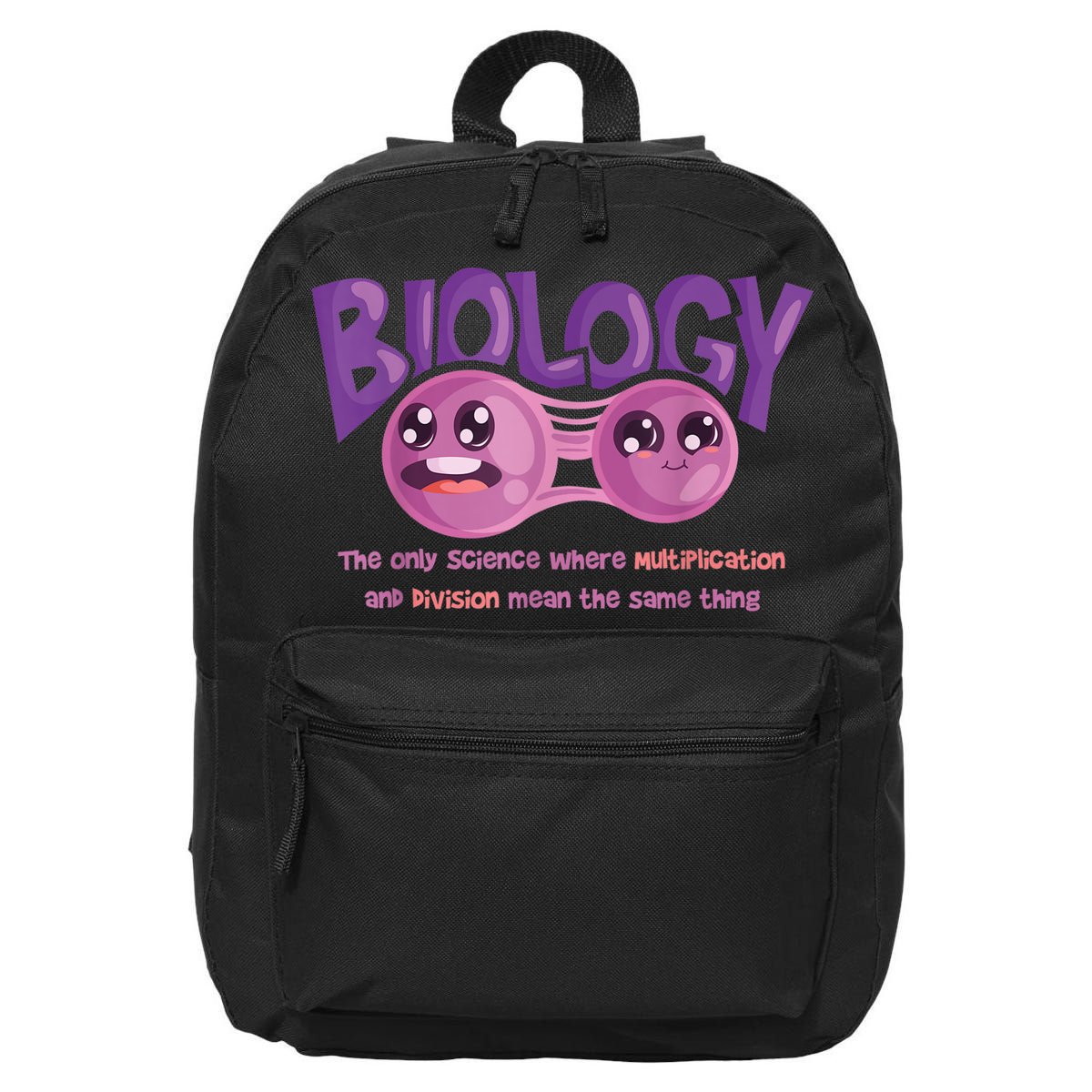 Teaching Biology Cell Science Teacher Funny Quote 16 in Basic Backpack