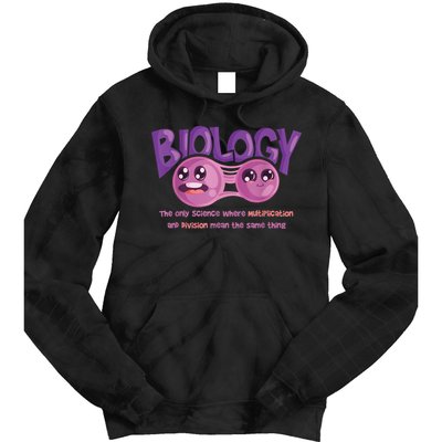 Teaching Biology Cell Science Teacher Funny Quote Tie Dye Hoodie
