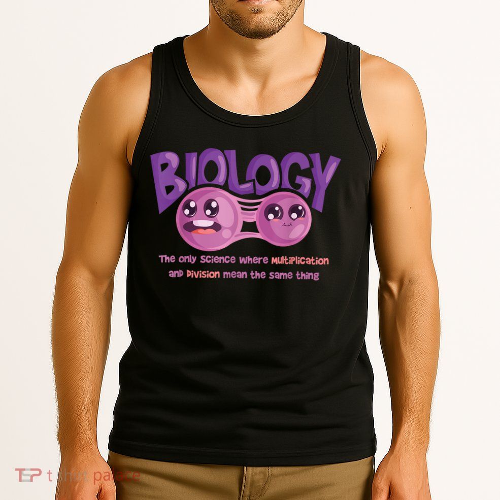 Teaching Biology Cell Science Teacher Funny Quote Tank Top
