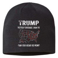 Trump Better Coverage Than 5g Can You Hear Us Now Usa Map Sustainable Beanie