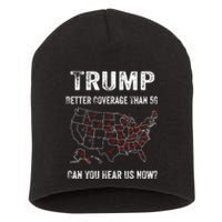 Trump Better Coverage Than 5g Can You Hear Us Now Usa Map Short Acrylic Beanie