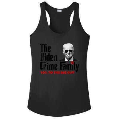 The Biden Crime Family Funny Anti Biden Liberals Democrats Ladies PosiCharge Competitor Racerback Tank