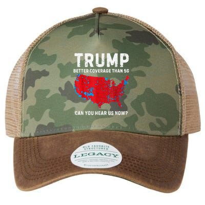 Trump Better Coverage Than 5g Can You Hear Us Now? Legacy Tie Dye Trucker Hat