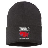 Trump Better Coverage Than 5g Can You Hear Us Now? Sustainable Knit Beanie