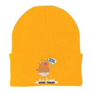 Trump Balloon Cute Gift Knit Cap Winter Beanie