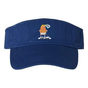 Trump Balloon Cute Gift Valucap Bio-Washed Visor