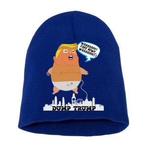 Trump Balloon Cute Gift Short Acrylic Beanie