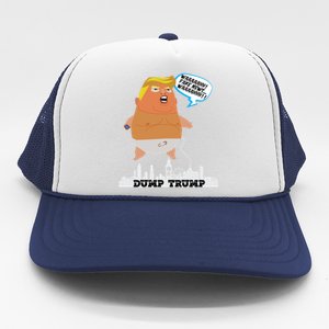 Trump Balloon Cute Gift Trucker Hat