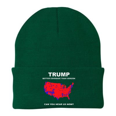 Trump Better Coverage Than Verizon Can You Hear Us Now Knit Cap Winter Beanie