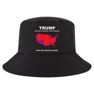 Trump Better Coverage Than Verizon Can You Hear Us Now Cool Comfort Performance Bucket Hat